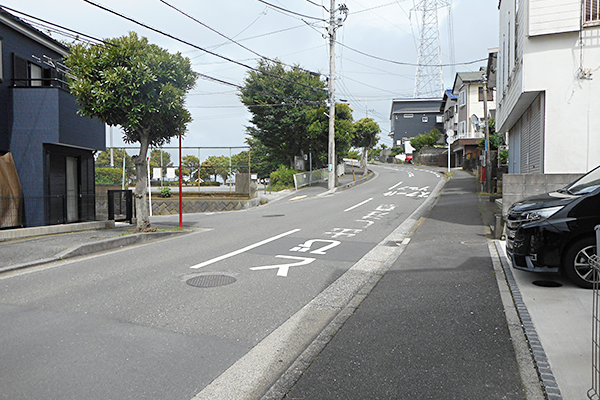 バス停中央公園より